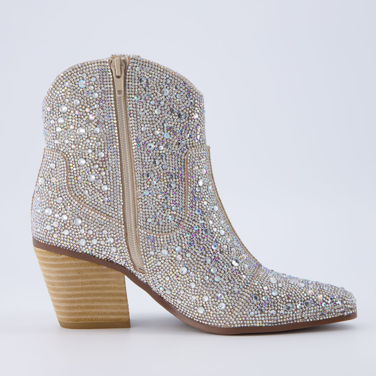 Bravo Rhinestone Western Boot - boots - view 4