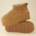 Hippy Cozy Platform Ankle Boot - boots