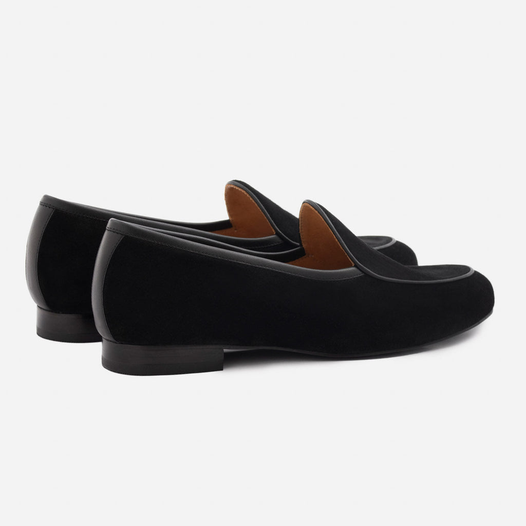 Greta Belgian Loafer - Suede - Women's - loafers - view 3